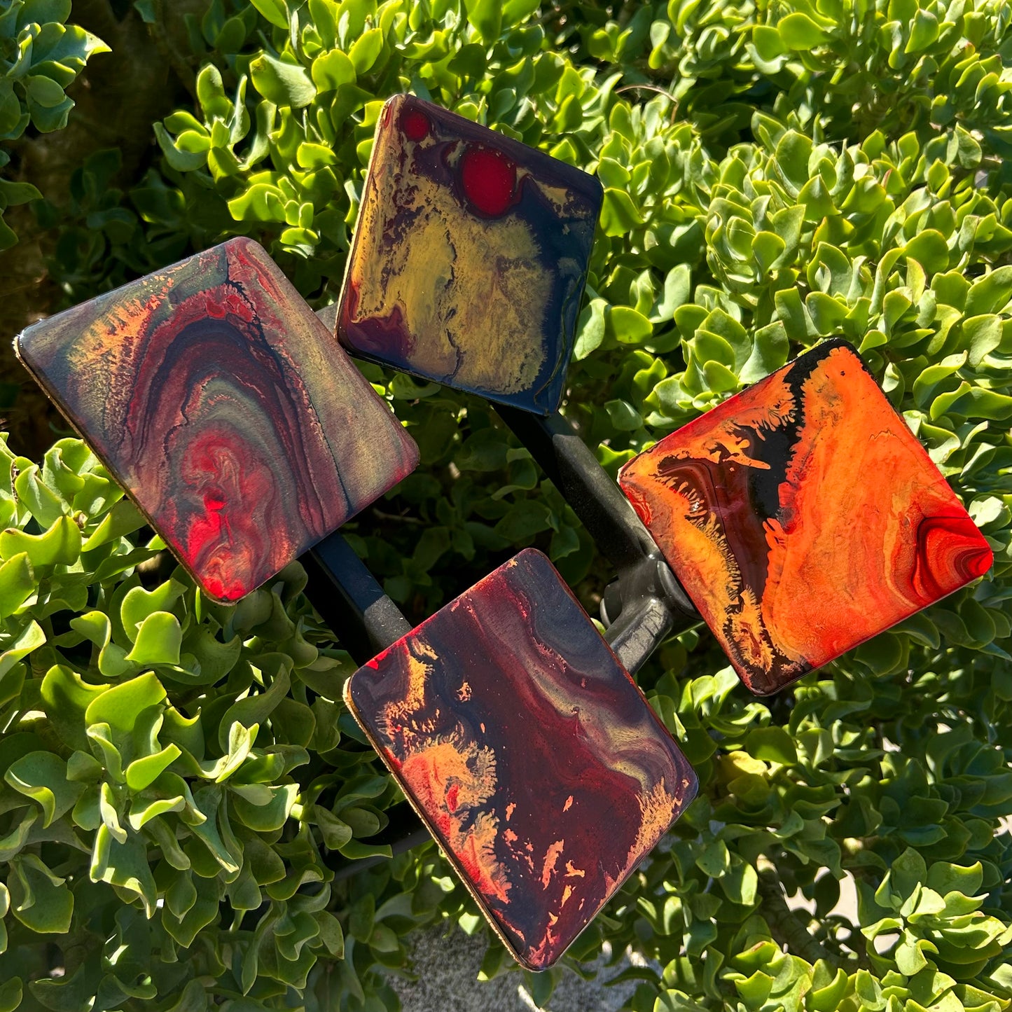 16 Sunsets coaster set