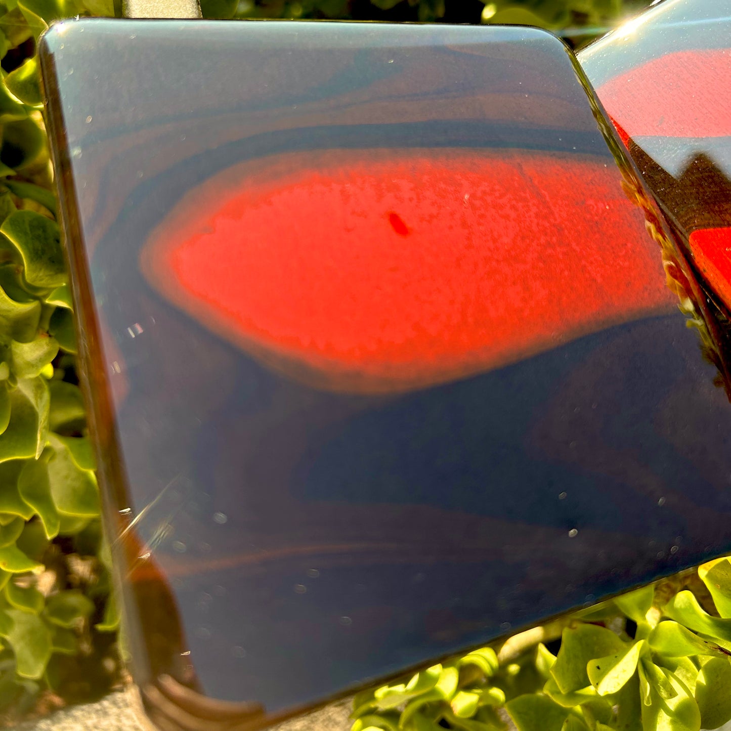 Red Fields coaster set