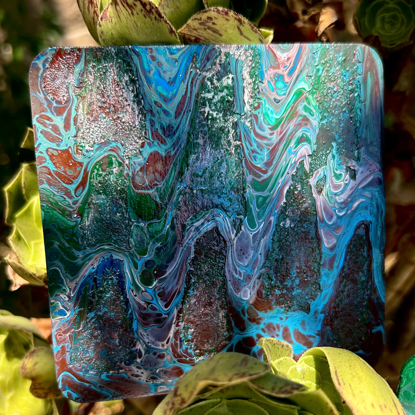 Earthly Oversight coaster set