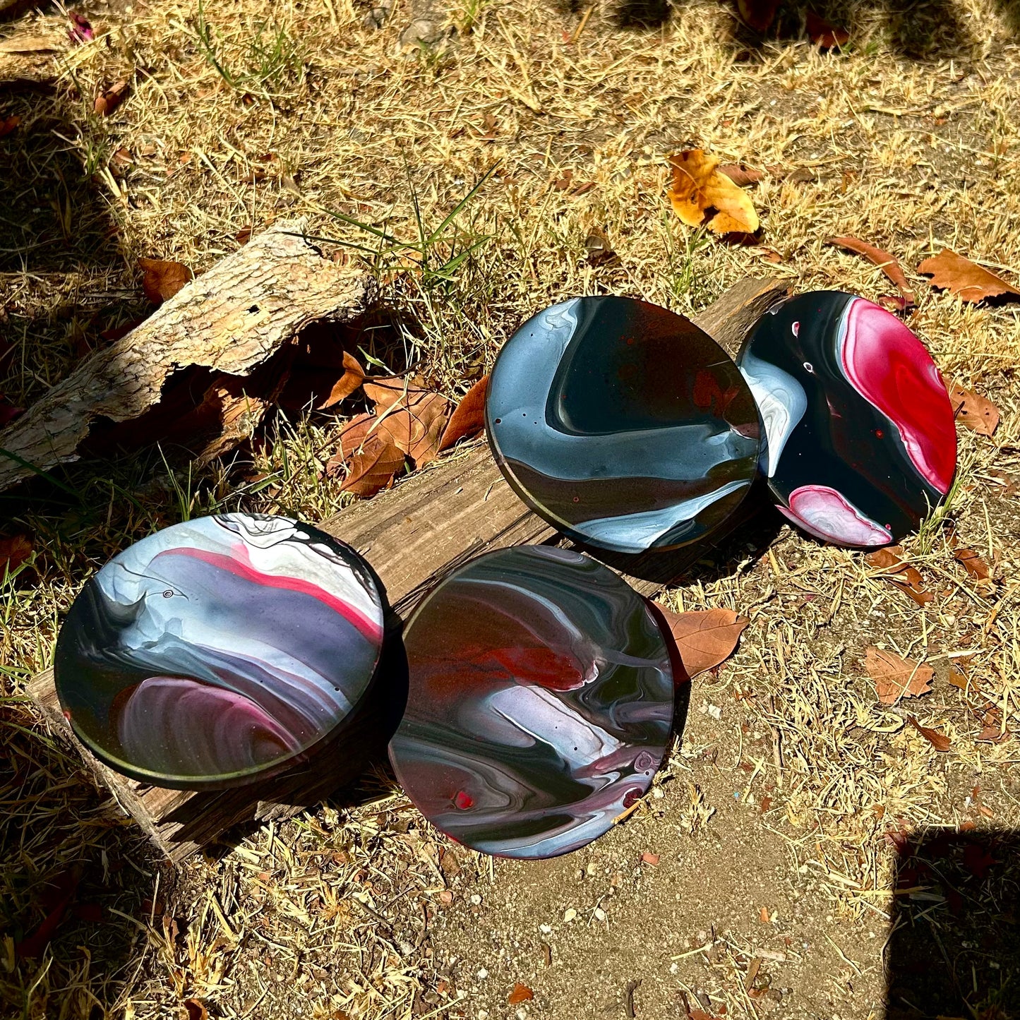 Red Shift coaster set