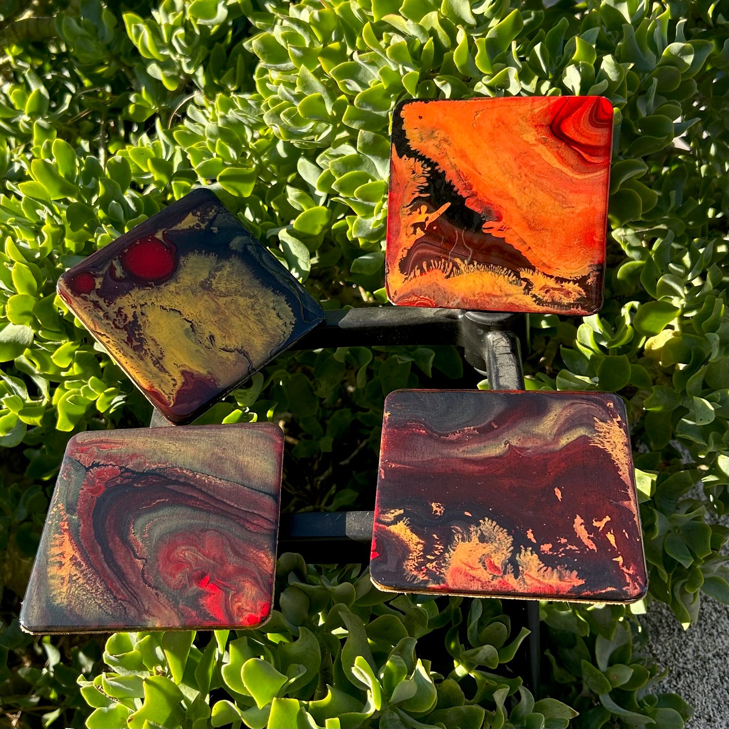 16 Sunsets coaster set