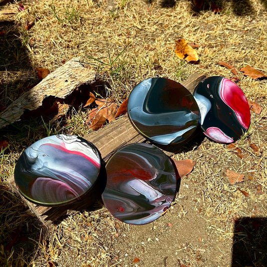Red Shift coaster set