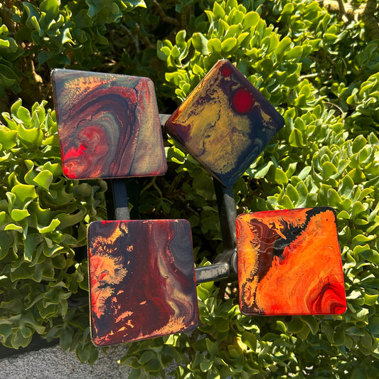 16 Sunsets coaster set