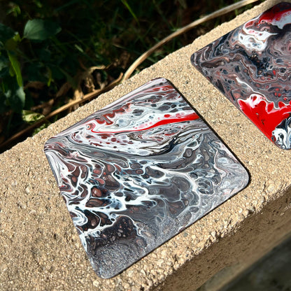 Seeing Red coaster set
