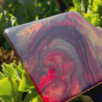 16 Sunsets coaster set